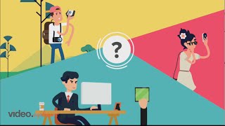 Mobile Banking App - animated explainer video