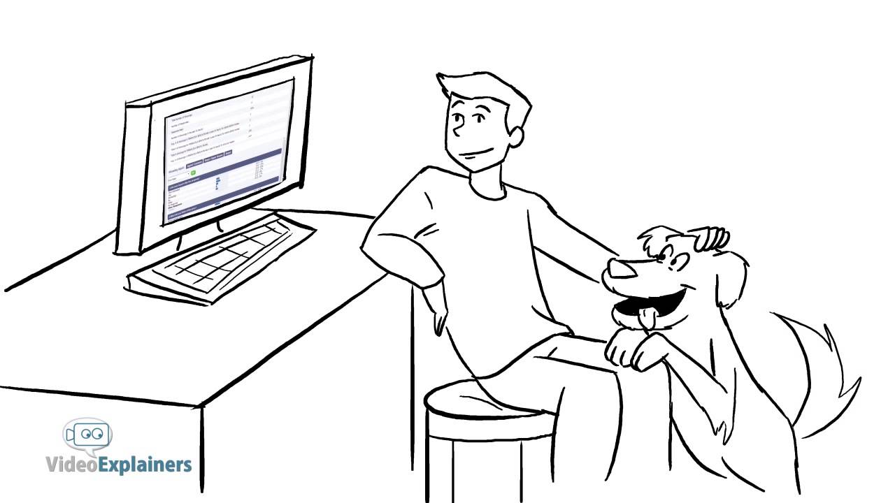 Startup App Pitch - animated explainer video